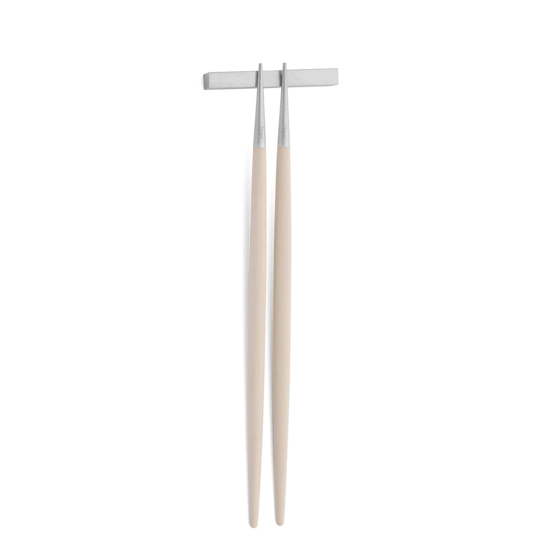 Cutipol Goa Ivory chopstick set and support