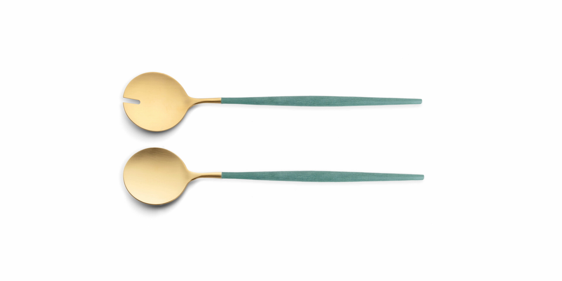 Cutipol Goa Forest Green Gold salad Set