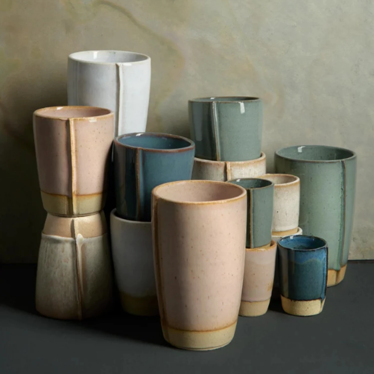 ASA Verana - Copo de capuccino azul #3