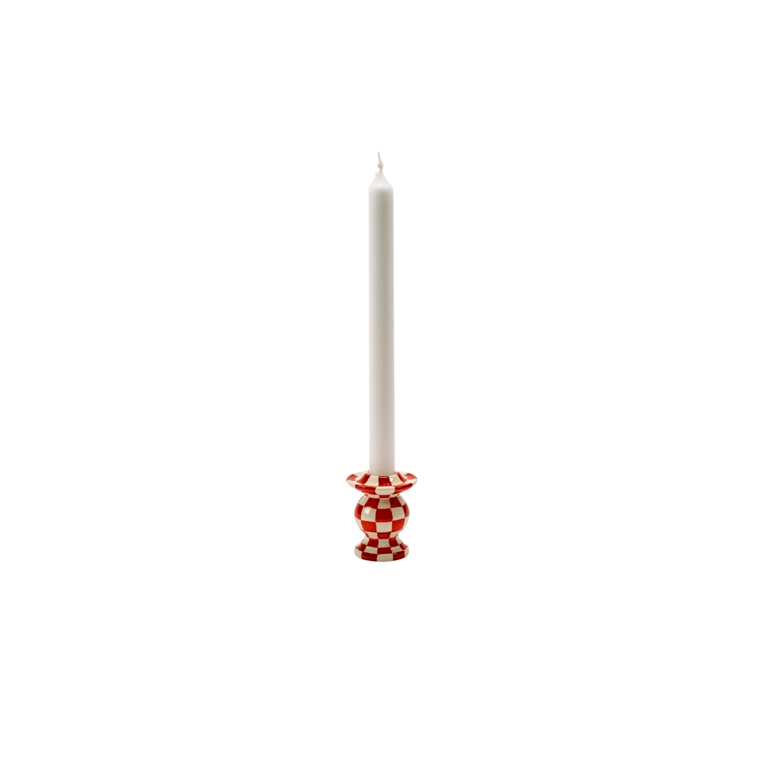 SERAX Les Objets Mouleversants - Castiçal vermelho/branco #2