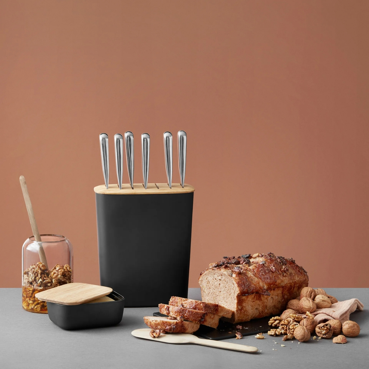STELTON Block-It  - Suporte de facas preto #3