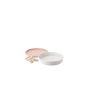 STELTON Picnic - Picnic cake pan with lid pink