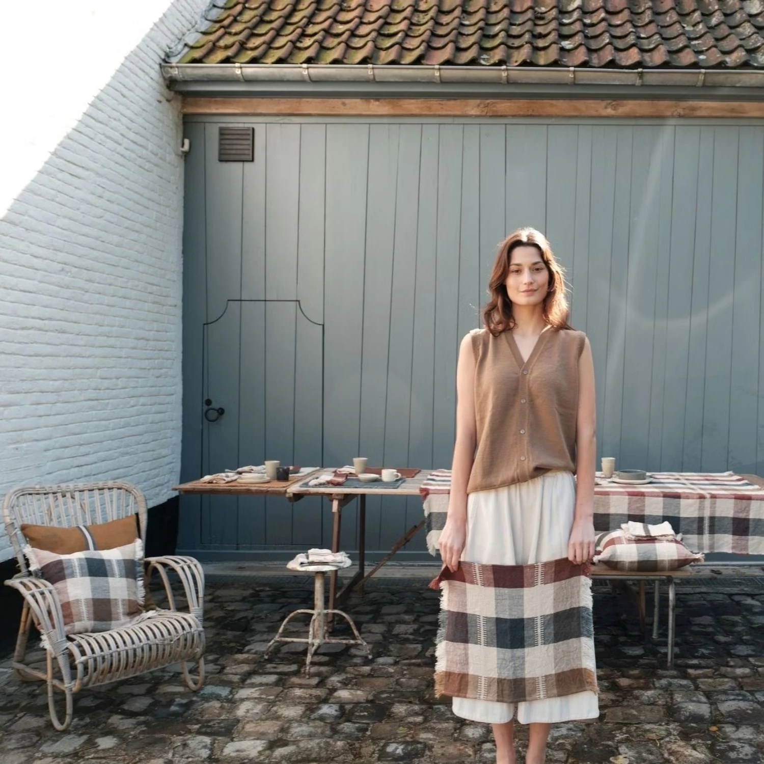 LIBECO The Belgian Table - Throw napkin linen Maxine #3