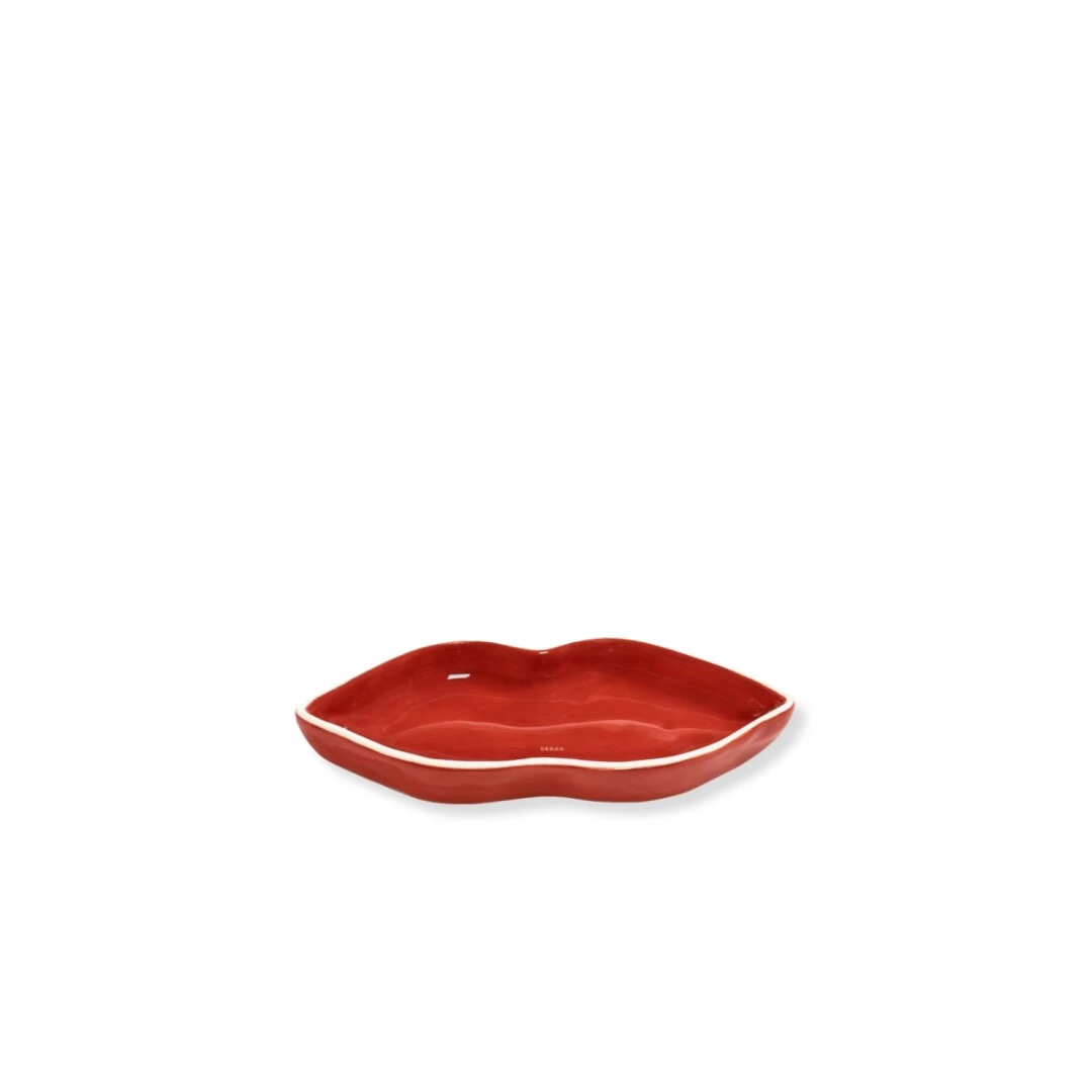 SERAX Les Objets Mouleversants - Red lip serving plate S #1