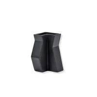 SERAX Sculptural Confluence - Vase º3 black