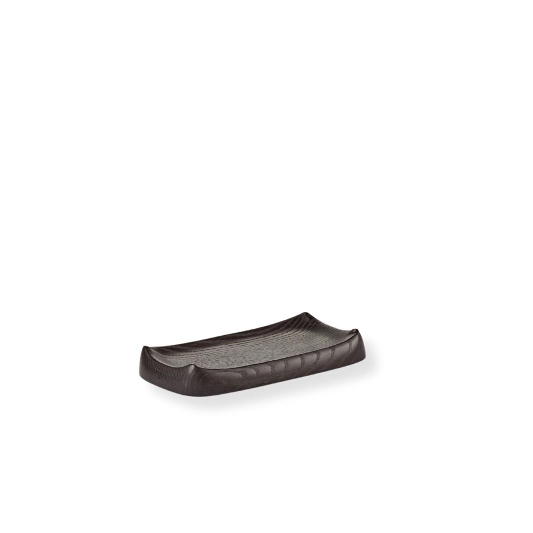 SERAX Out of Lines - Wooden tray black S #2