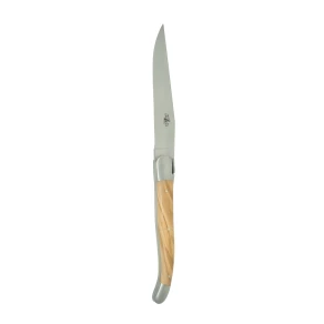 FORGE DE LAGUIOLE Tradition - Set of 2 knives olivewood