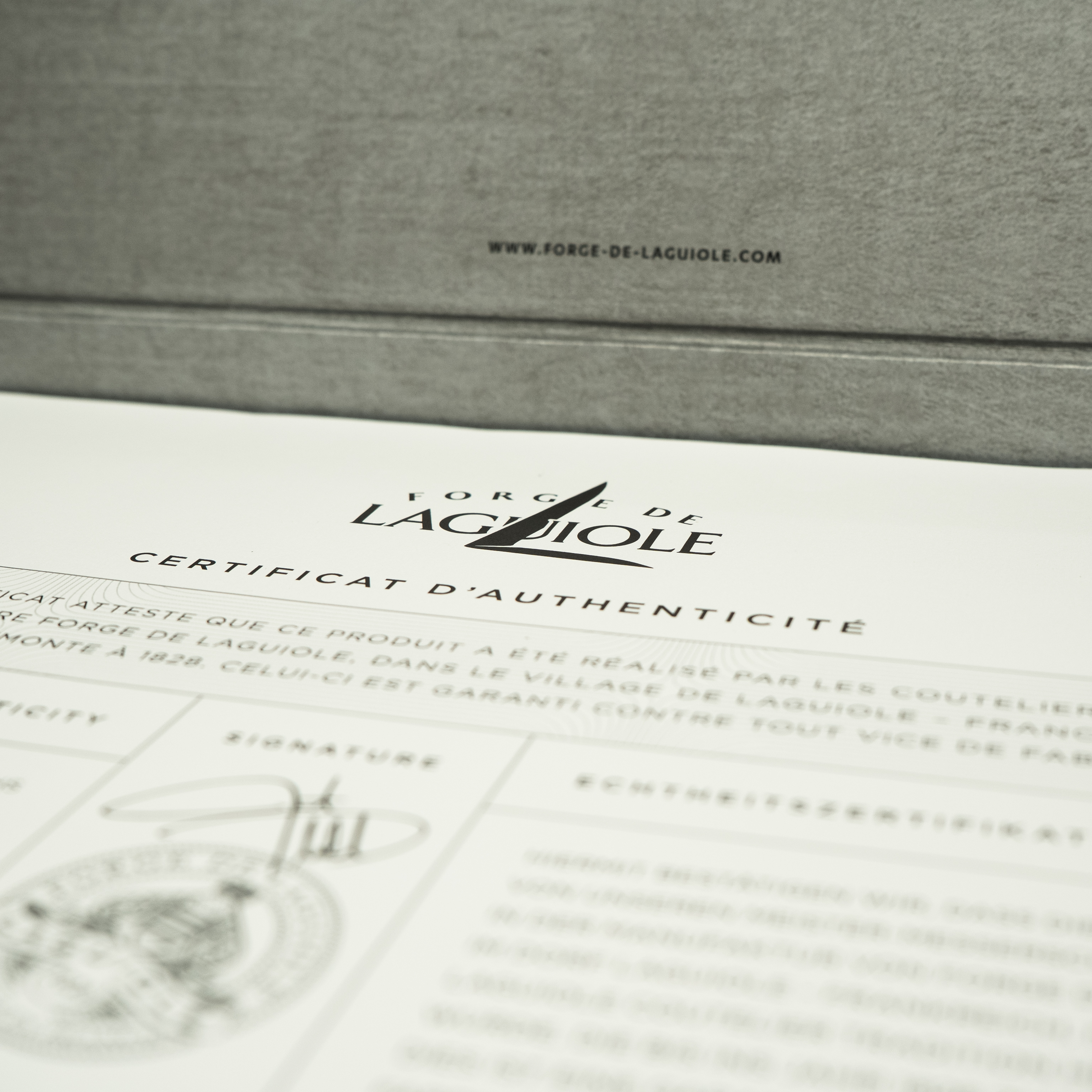 FORGE DE LAGUIOLE Signature - Conjunto de 4 facas Puech du Suquet #4