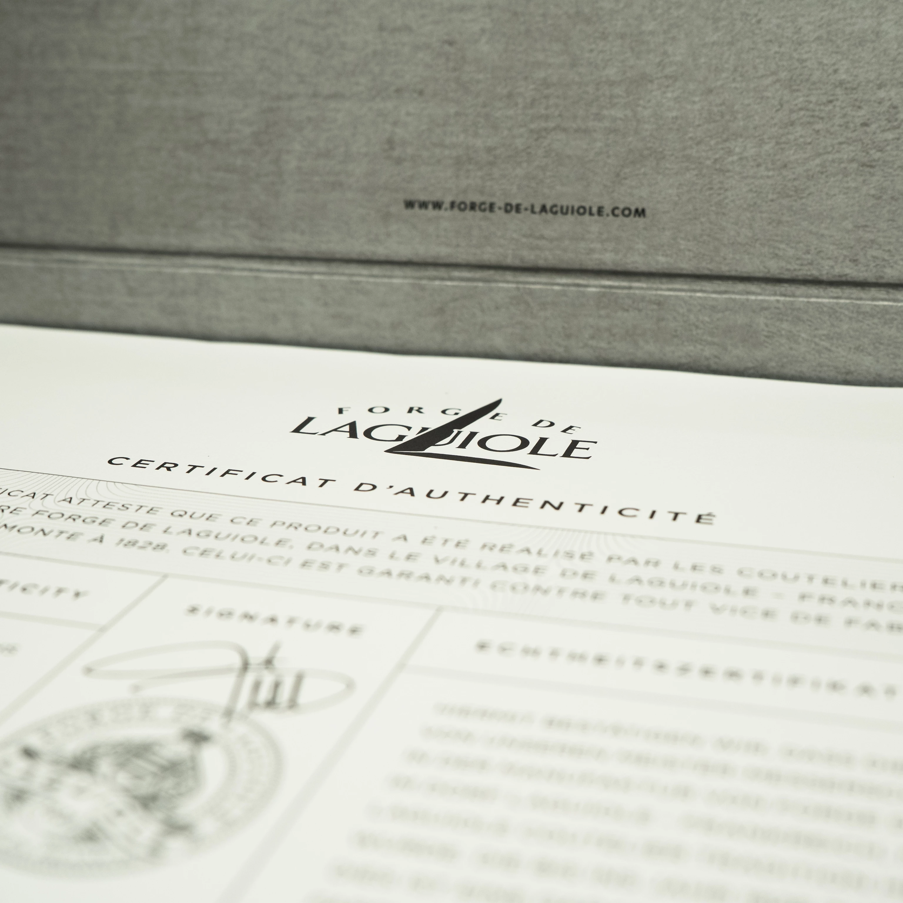 FORGE DE LAGUIOLE Signature - Conjunto de 4 facas Puech du Suquet #4