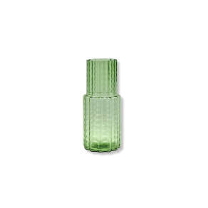 SERAX Waves - Vase clear green high