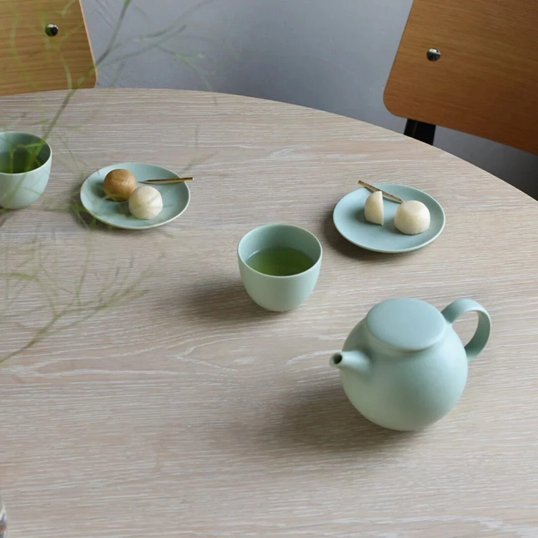 COOK & SHARE Pebble - Teapot green #1