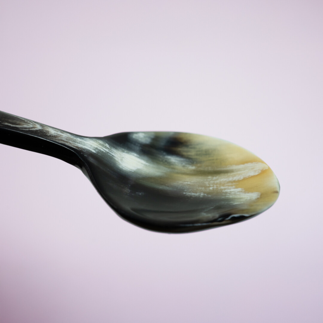 CUTIPOL Goa Specials - Colher de caviar preto mármore #4