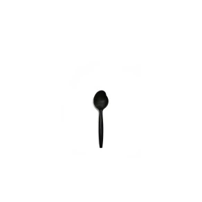 CUTIPOL Goa Specials - Caviar spoon matte black horn