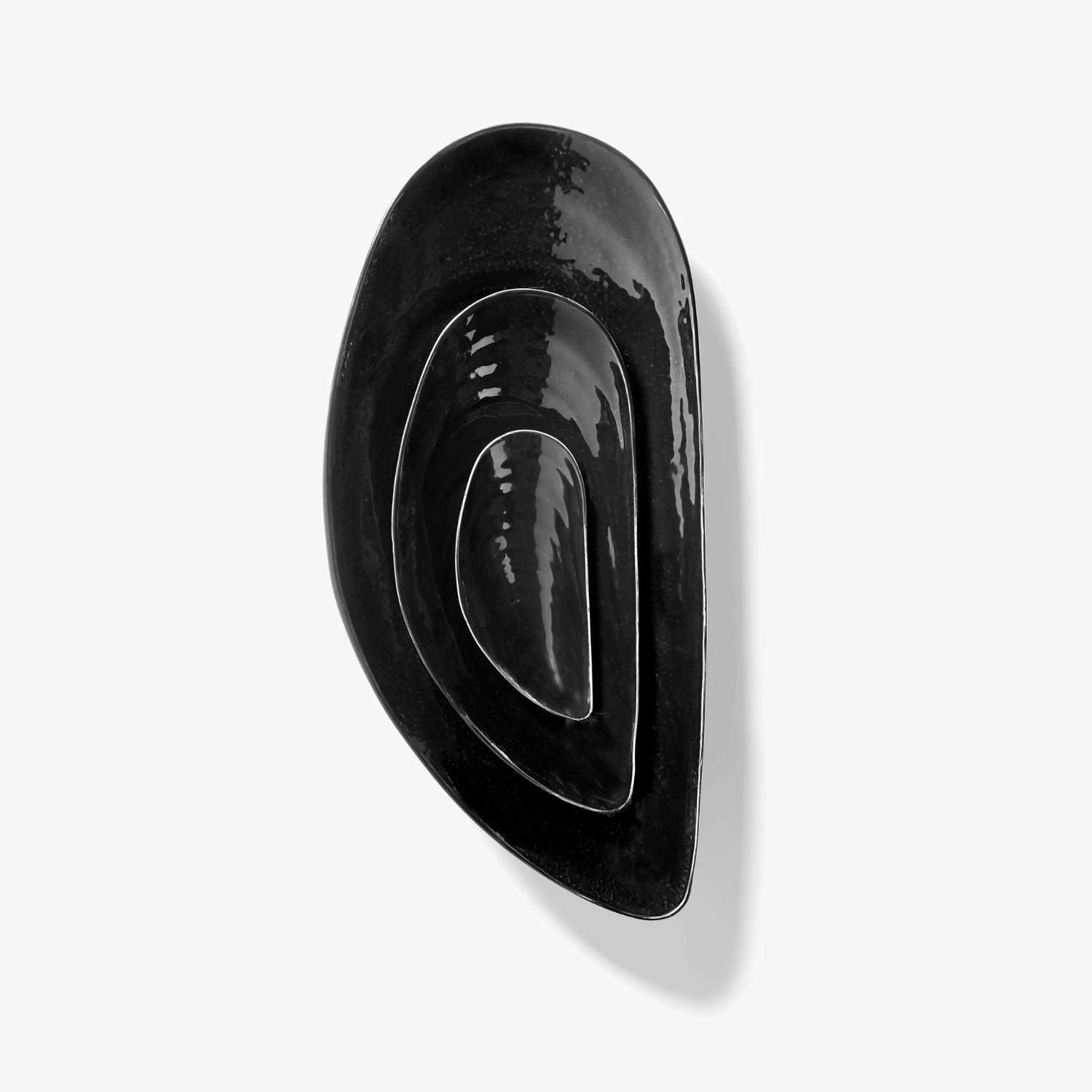 SERAX Les Objets Mouleversants - Serving bowl mussel black M #4