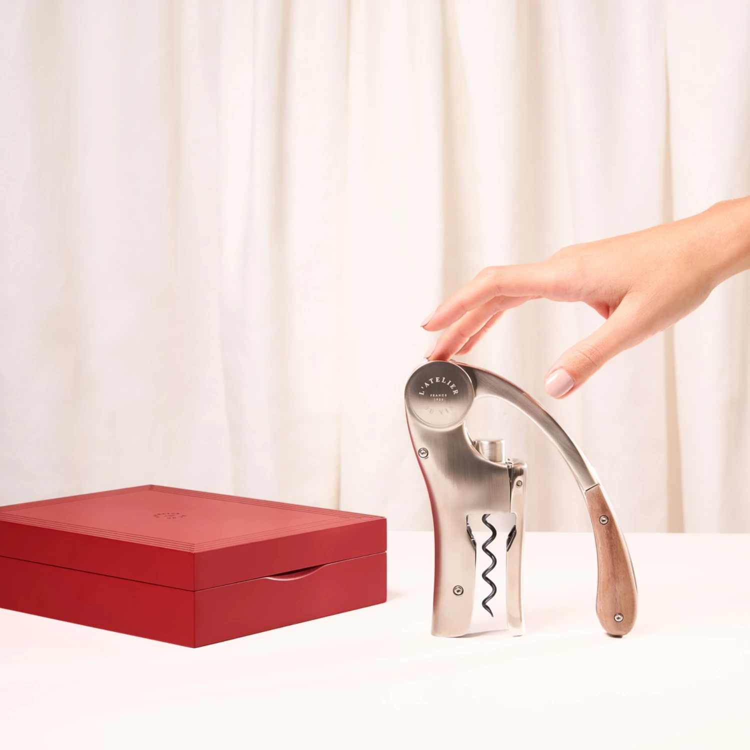 L'ATELIER DU VIN - Corkscrew box Oeno Motion Trésor #4