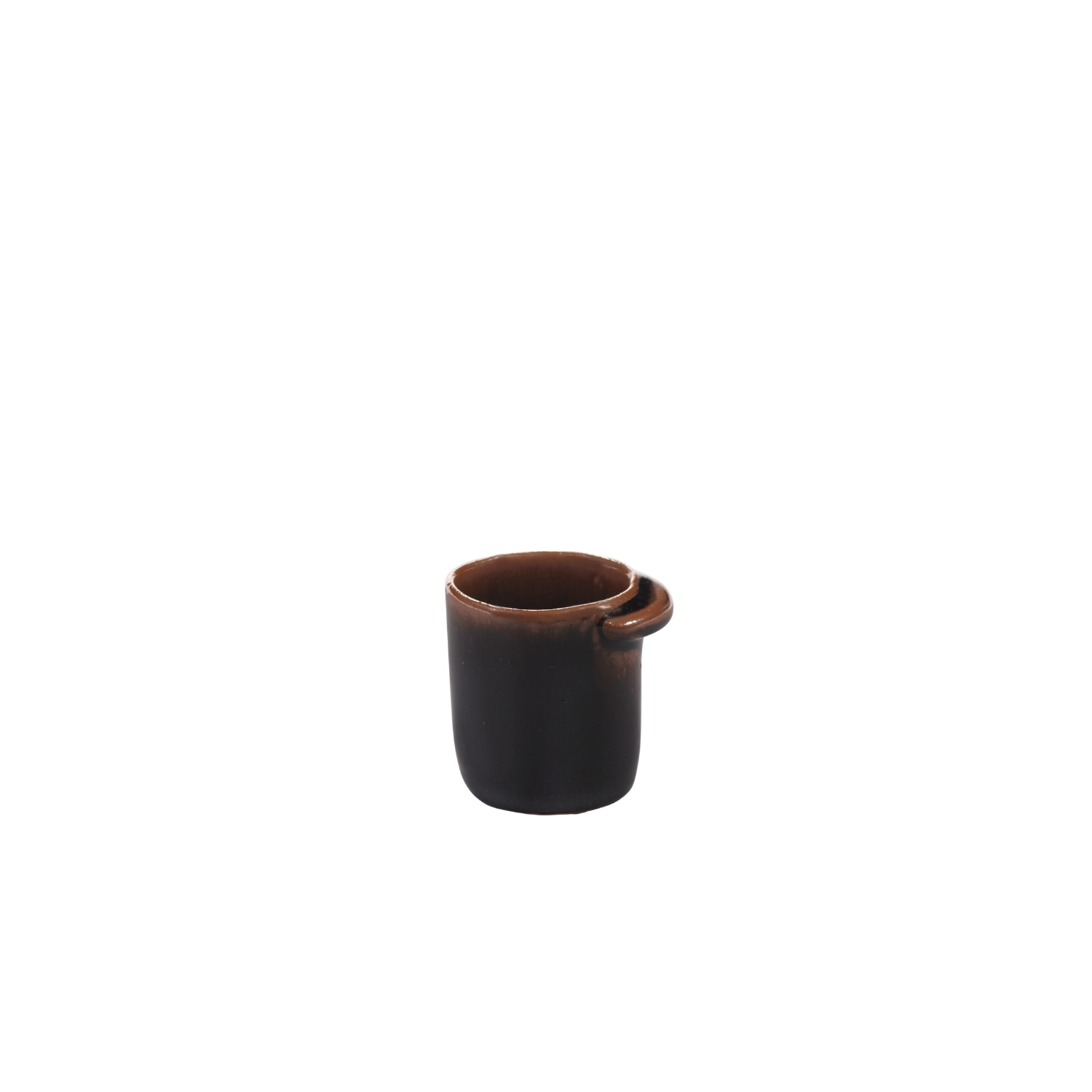 SERAX Out of Lines - Espresso cup brown #1
