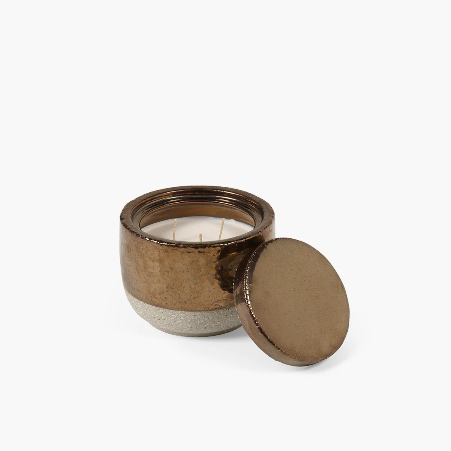 SERAX Scented Candles - Vela Charred Santal dourada M #2