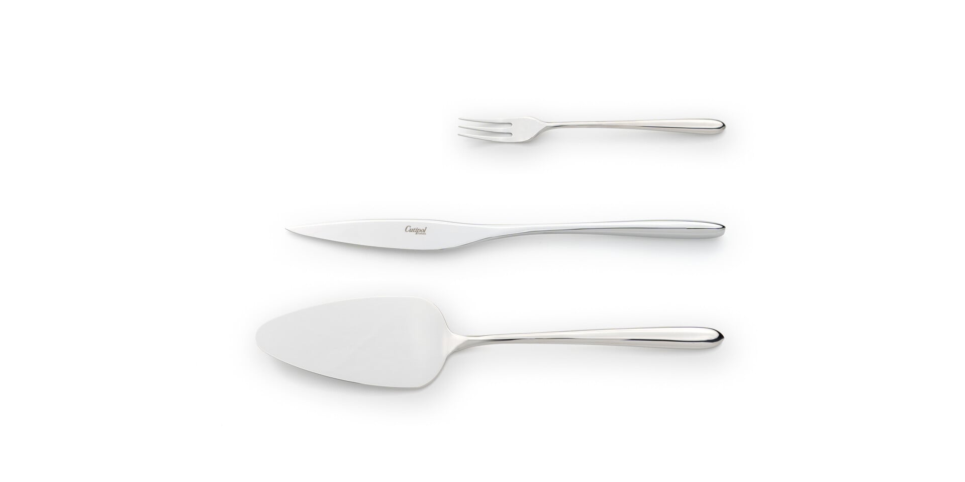 Cutipol Cutlery AM Aires Mateus Polished with pastry fork, cheese knife, pastry server