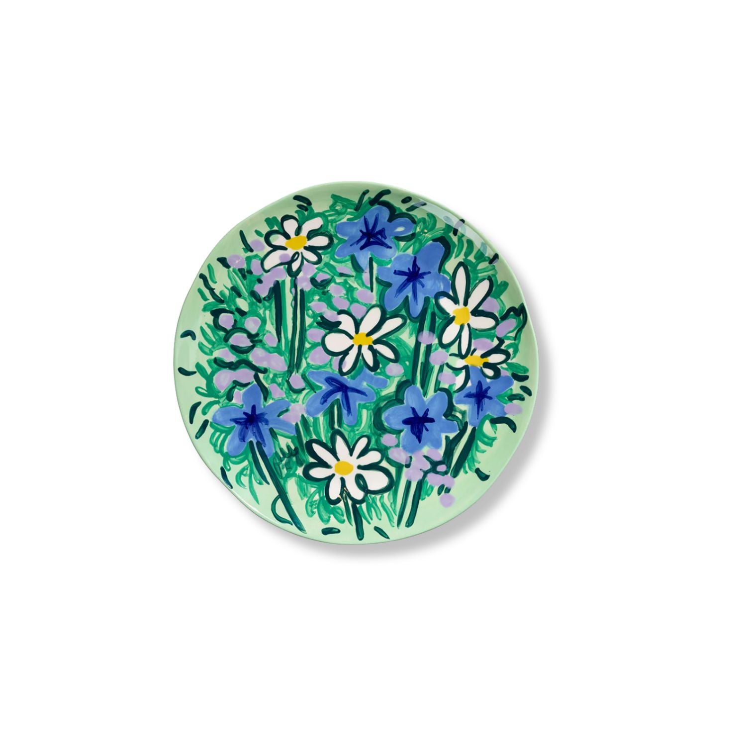 SERAX Serving Spring – Serving plate green/blue #1