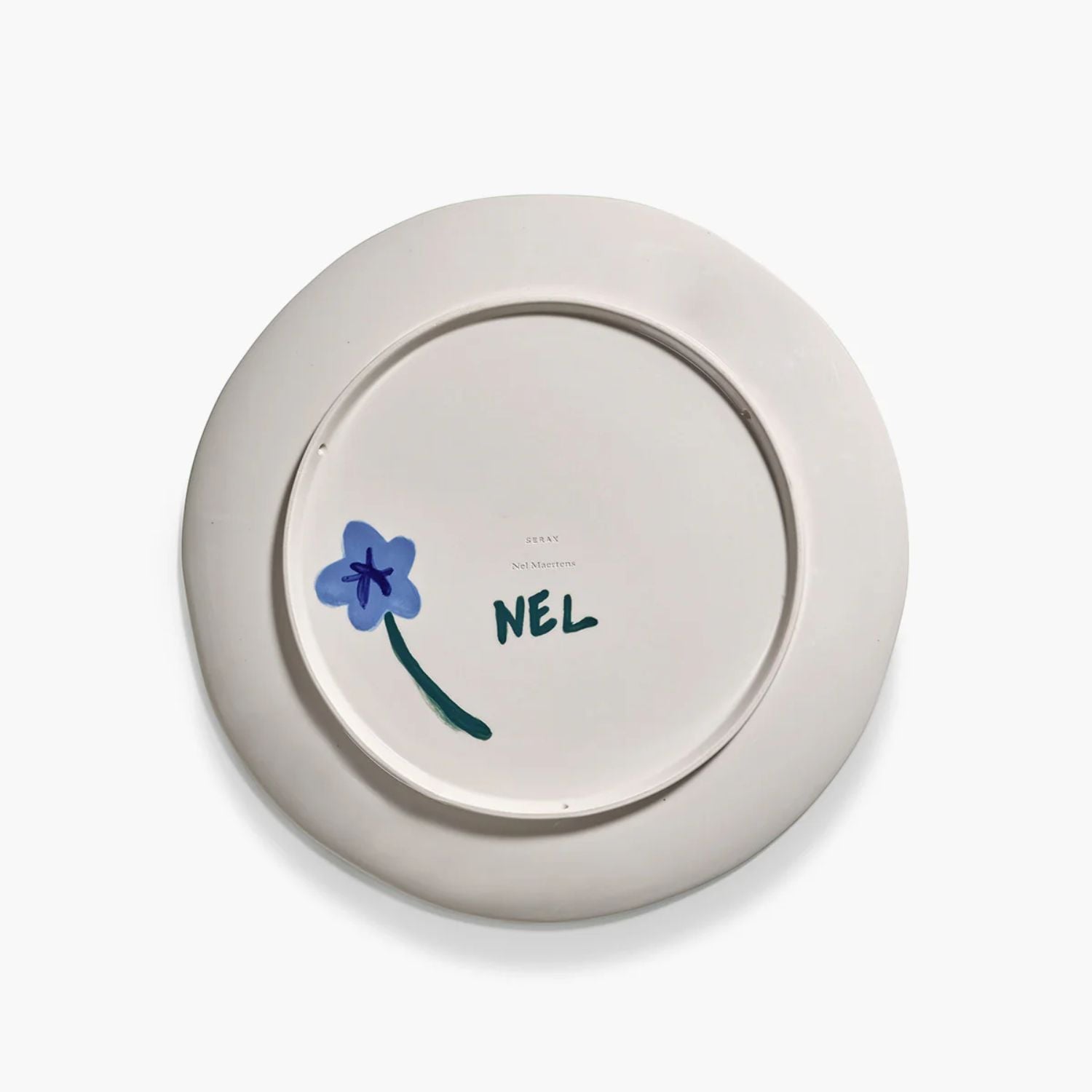 SERAX Serving Spring – Serving plate green/blue #4