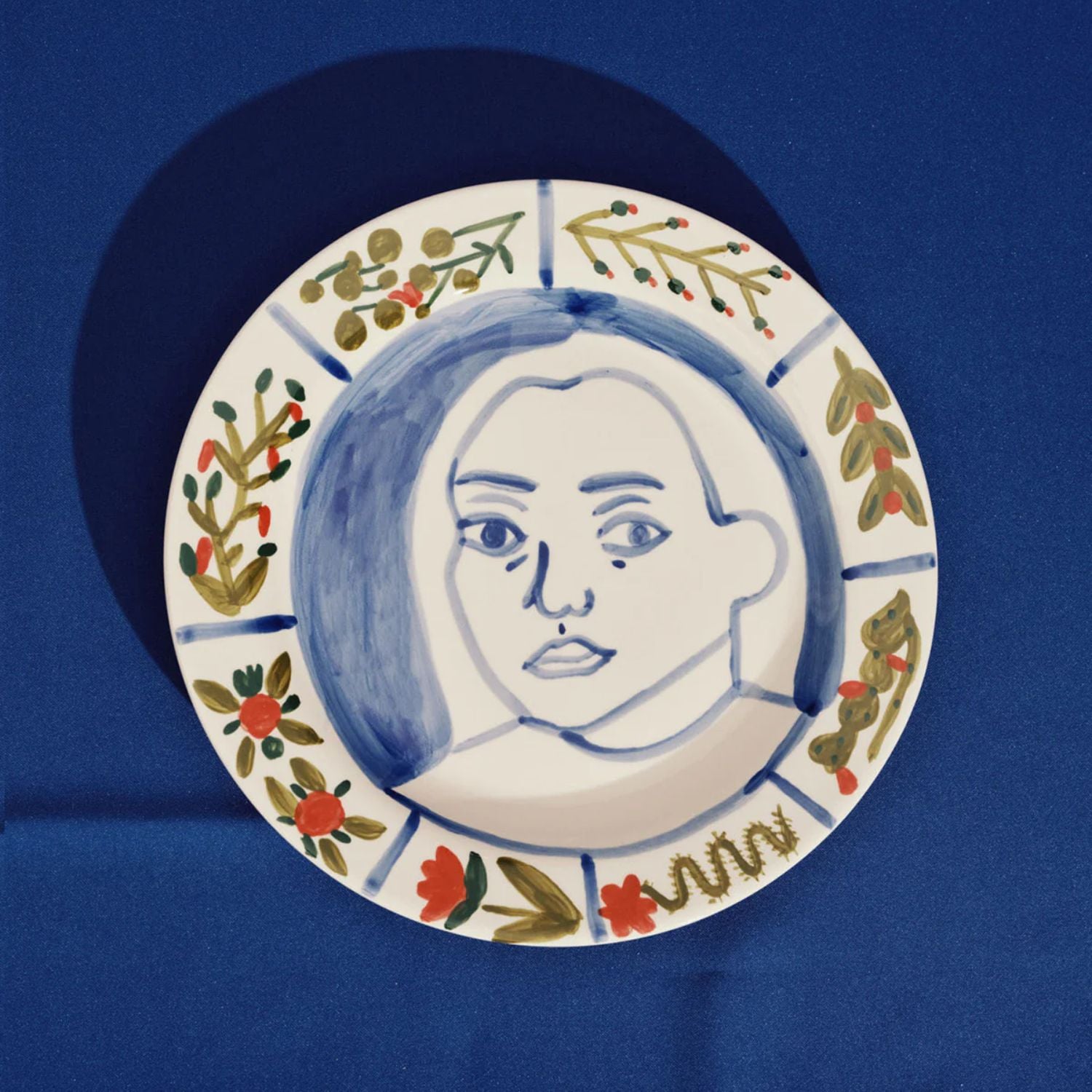 SERAX Santiago De Borja - Set of 2 dinner plate Inti munay #2