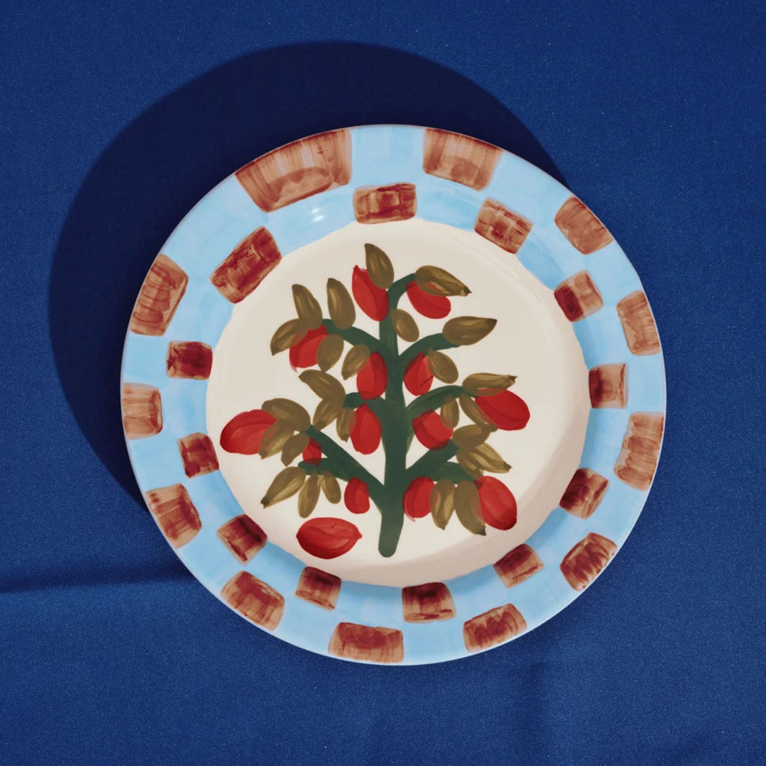 SERAX Santiago De Borja - Set of 2 dinner plate Inti munay #3