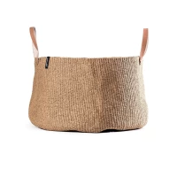 LOCALCRAFT Kiondo - Cesto com alças castanho L