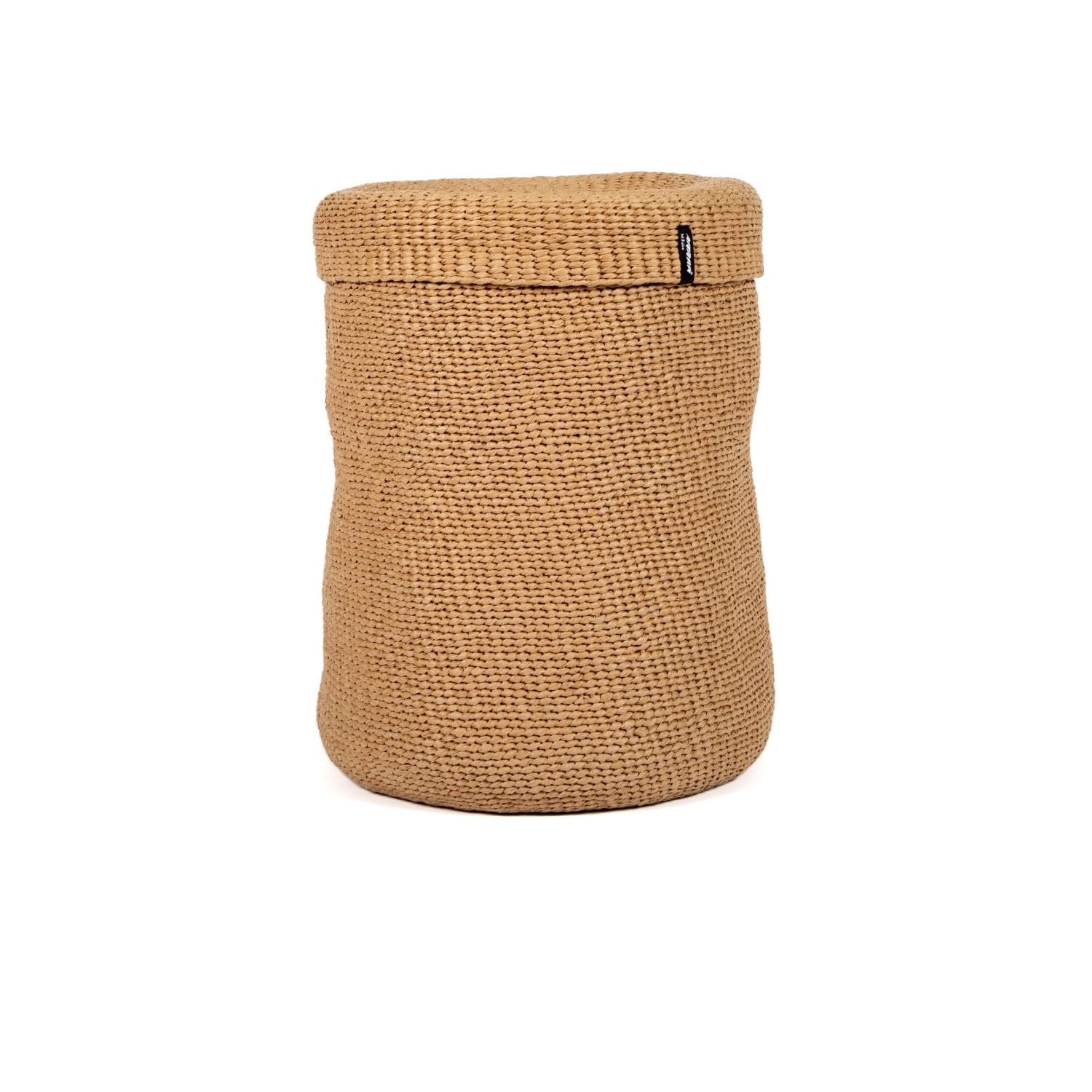 LOCALCRAFT Kiondo - Cesto com tampa castanho L #1
