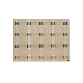 CHILEWICH Sampler – Conjunto de 4 individuais de mesa (trigo)